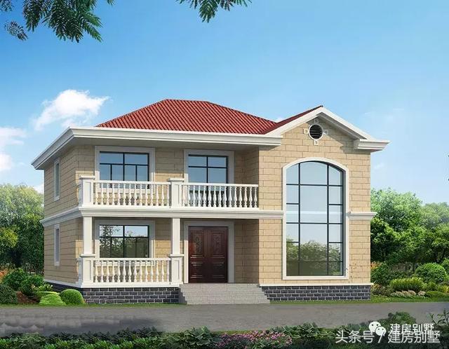 兩棟小別墅設(shè)計圖，簡單實用，為農(nóng)村生活量身定制