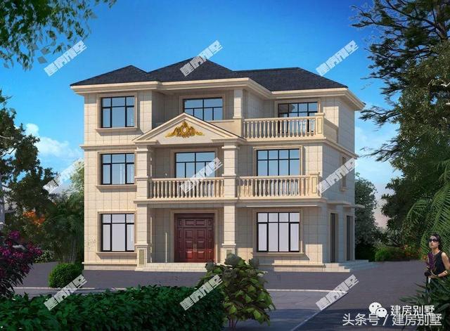 30多萬可建的三棟農(nóng)村豪宅別墅圖，改變你的生活環(huán)境，從此做個(gè)精致的人兒