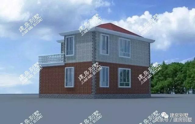 兩層別墅圖跟五六十萬的別墅相比絲毫不差，簡單實(shí)用