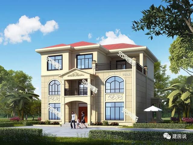 5款兄弟疊拼別墅圖，一人一層，其樂融融，平攤一戶也就15萬呢，巨劃算！