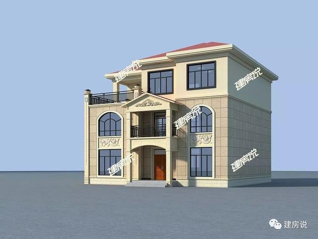 5款兄弟疊拼別墅圖，一人一層，其樂融融，平攤一戶也就15萬呢，巨劃算！