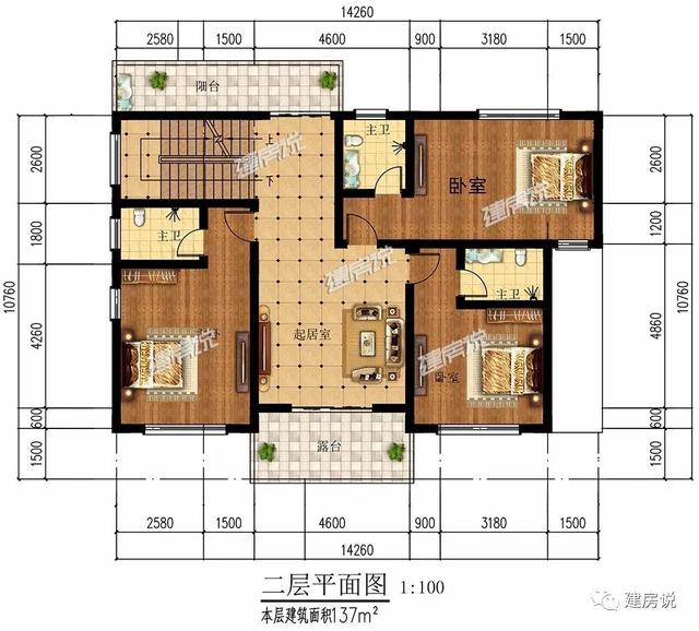 擁有一棟這樣豪華大氣的三層別墅，家庭幸福，人生美滿！