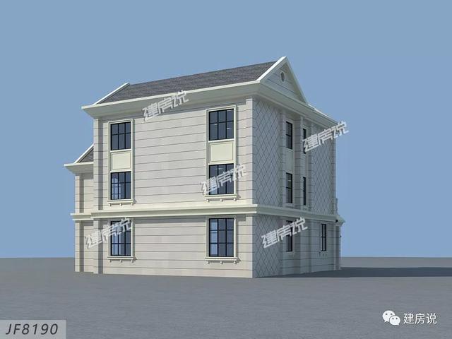 擁有一棟這樣豪華大氣的三層別墅，家庭幸福，人生美滿！