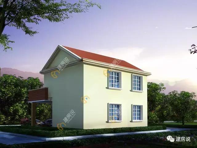 造價(jià)18萬的三棟小別墅，帶堂屋車庫老人房，外觀美，為農(nóng)村生活量身定制