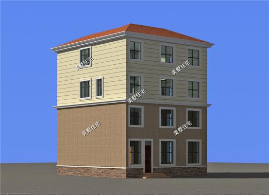 農(nóng)村四層別墅圖，10X11米，9室2廳帶車庫，精致布局實用又漂亮