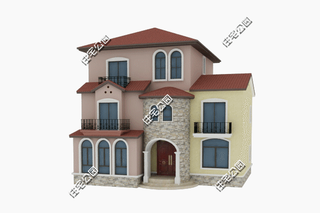 11x11米托斯卡納風格農(nóng)村別墅圖，享受童話生活