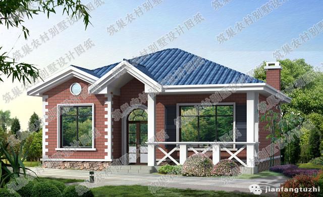 一層小戶型12×10，設(shè)計(jì)簡約時(shí)尚，造價(jià)僅10萬