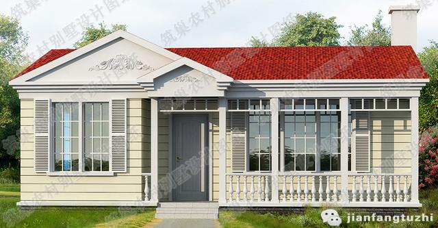 一層小戶型12×10，設(shè)計(jì)簡約時(shí)尚，造價(jià)僅10萬