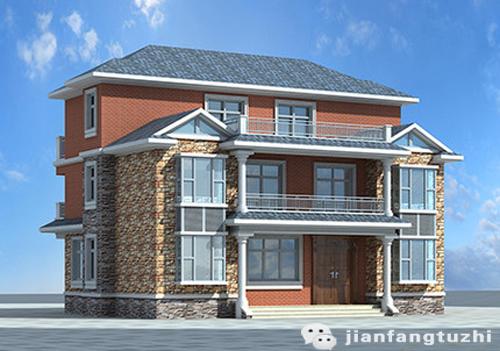 35萬單戶有2廳3室15×11三層別墅，很實(shí)用的一款雙拼戶型。