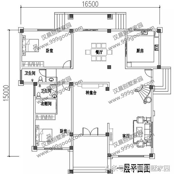 3套經典別墅圖，外觀簡約不單調，性價比超高，農村蓋房首選戶型！