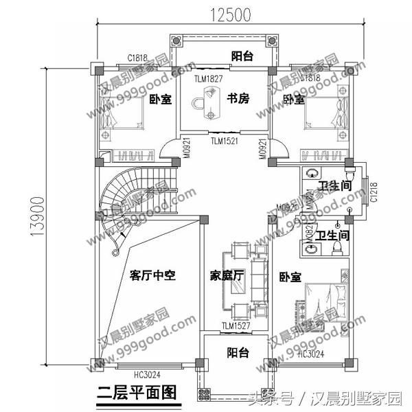 3套經典別墅圖，外觀簡約不單調，性價比超高，農村蓋房首選戶型！