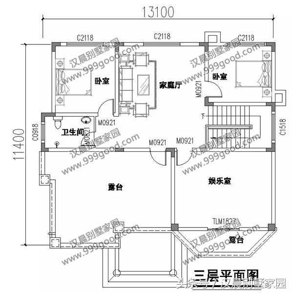 3套經典別墅圖，外觀簡約不單調，性價比超高，農村蓋房首選戶型！