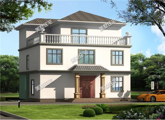 這款簡(jiǎn)歐風(fēng)格別墅圖設(shè)計(jì)巧妙，分區(qū)合理，朋友來(lái)了都上二樓是怎么回事？