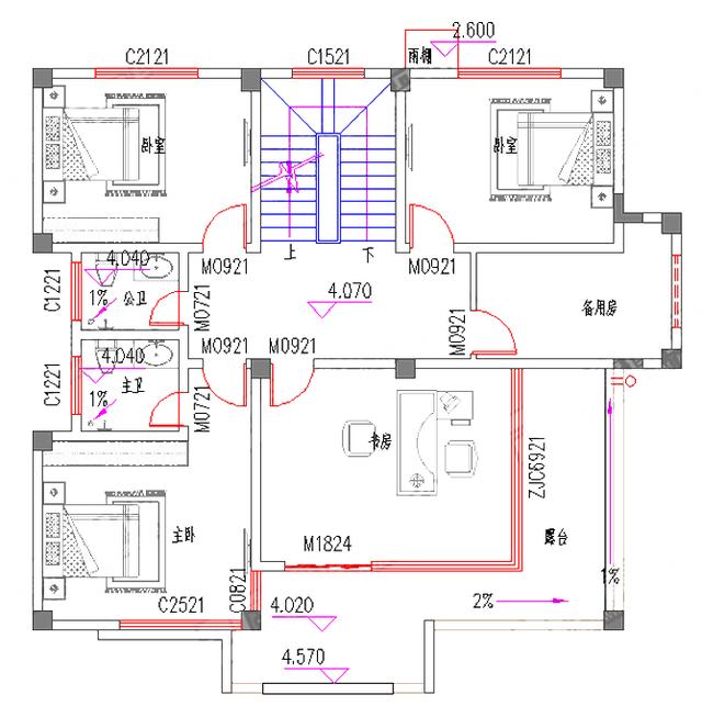 占地140平的三層現(xiàn)代實用農村別墅全套設計圖，主體25萬就能建成！