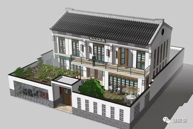 用一組別墅圖告訴你們，現(xiàn)在的中式四合院設(shè)計(jì)的真的不是一般的出彩