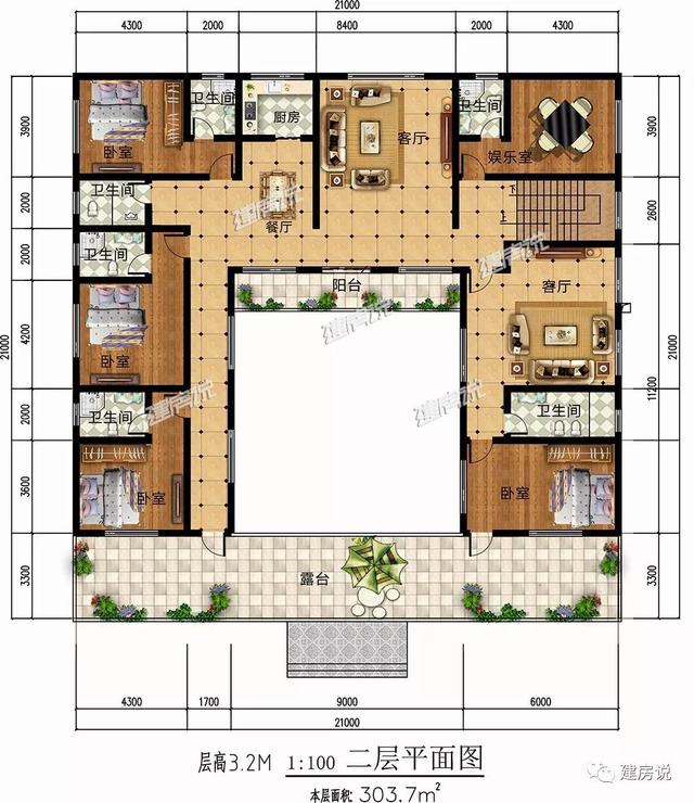 用一組別墅圖告訴你們，現(xiàn)在的中式四合院設(shè)計(jì)的真的不是一般的出彩