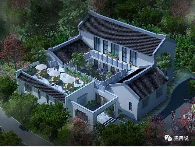 用一組別墅圖告訴你們，現(xiàn)在的中式四合院設(shè)計(jì)的真的不是一般的出彩