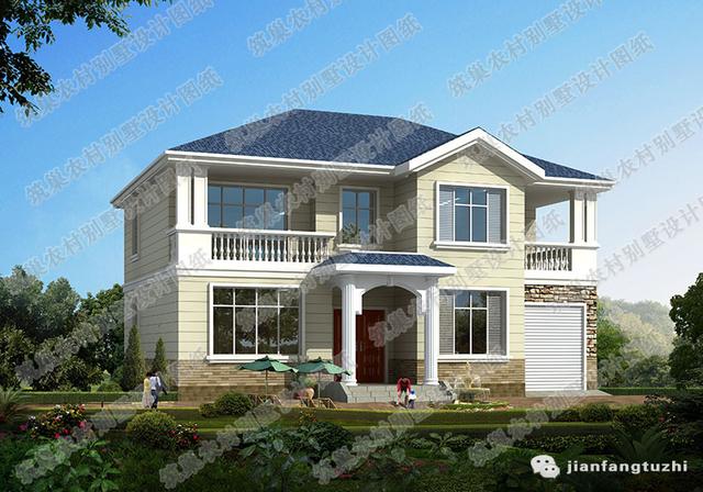 三層農(nóng)村自建房，3廳7室11×12米，帶套房+家庭活動(dòng)室，簡(jiǎn)單大方。