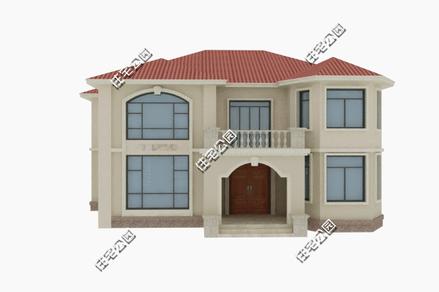 兩層農(nóng)村別墅，12×15米，挑空客廳堂屋，寬敞舒適的鄉(xiāng)村生活。