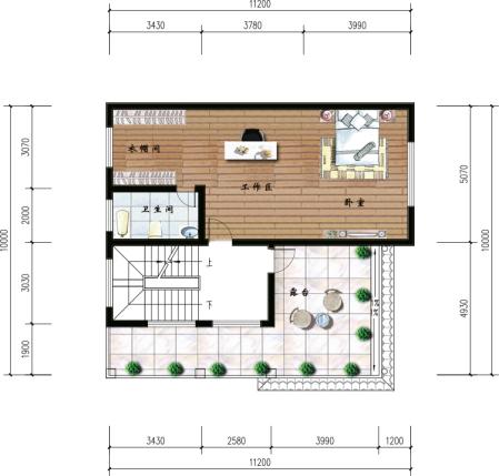 低調(diào)奢華三層小別墅，10X10米，精致的外觀。