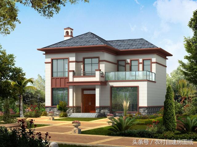 3款二層農(nóng)村小別墅，簡單又實用，做法很容易，造價也都不貴，建給父母長面子。