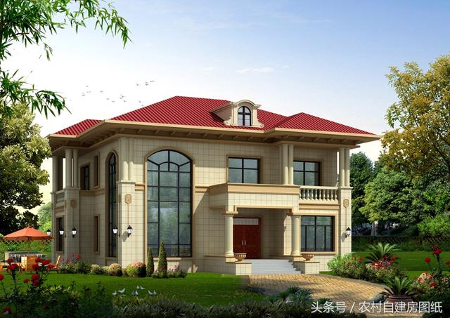 3款二層農(nóng)村小別墅，簡單又實用，做法很容易，造價也都不貴，建給父母長面子。