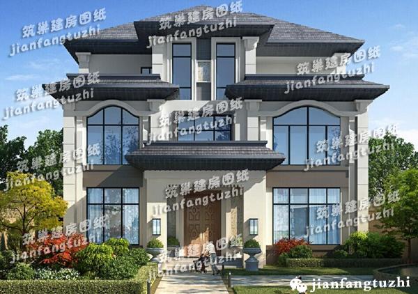 三層7房農(nóng)村自建房，10*13米，經(jīng)典又洋氣。