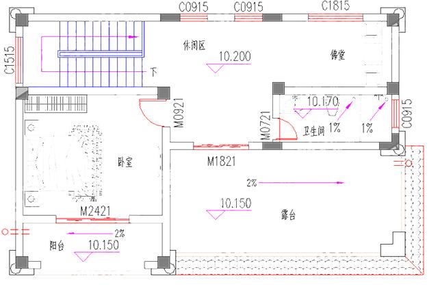 四層別墅設計圖，4廳6室?guī)Х鹛眯蓍e區(qū)，主體造價40萬，整體設計簡約大方，適合農(nóng)村建房。