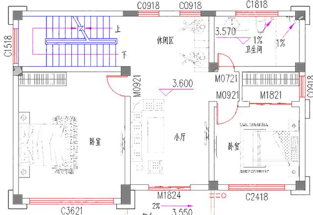 四層別墅設計圖，4廳6室?guī)Х鹛眯蓍e區(qū)，主體造價40萬，整體設計簡約大方，適合農(nóng)村建房。