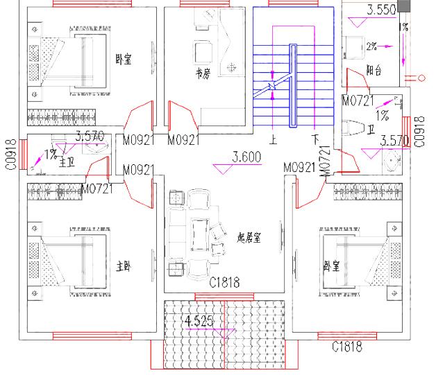 三層農(nóng)村自建房，2廳6臥帶堂屋+套房，占地120㎡，造價(jià)26萬(wàn)，經(jīng)濟(jì)實(shí)用。