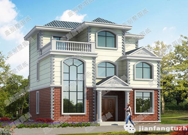 三層農(nóng)村自建房，2廳6臥帶堂屋+套房，占地120㎡，造價(jià)26萬(wàn)，經(jīng)濟(jì)實(shí)用。