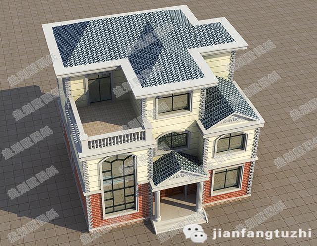 三層農(nóng)村自建房，2廳6臥帶堂屋+套房，占地120㎡，造價(jià)26萬(wàn)，經(jīng)濟(jì)實(shí)用。