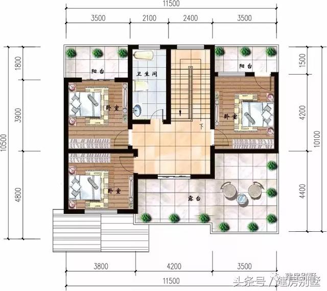 3棟漂亮又實(shí)用的三層別墅設(shè)計(jì)圖，第一棟應(yīng)該不少于千戶家庭在建，戶型好，設(shè)計(jì)美觀。