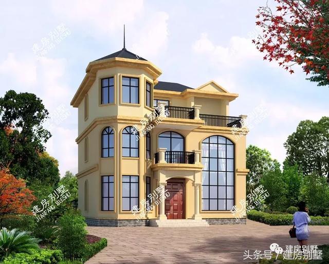 3棟漂亮又實(shí)用的三層別墅設(shè)計(jì)圖，第一棟應(yīng)該不少于千戶家庭在建，戶型好，設(shè)計(jì)美觀。