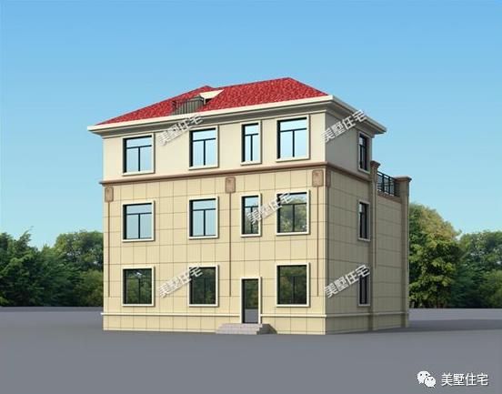 三層自建別墅，12X12米，造價30萬，愜意田園生活，令人羨慕。