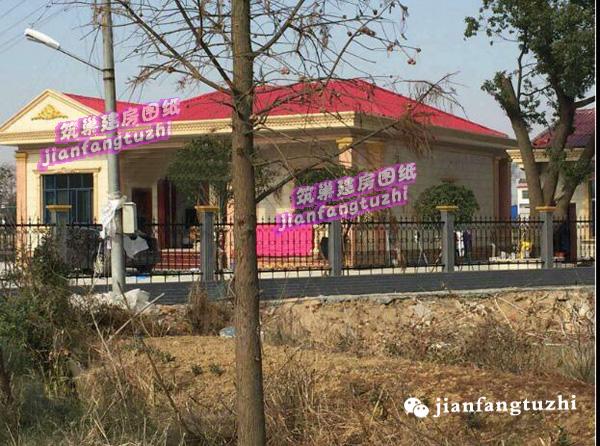 一層農(nóng)村別墅設(shè)計圖，2廳4臥，造價15萬，經(jīng)濟實用。