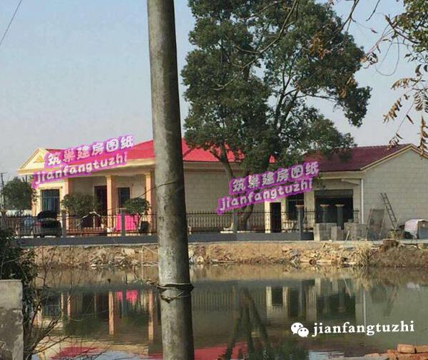 一層農(nóng)村別墅設(shè)計圖，2廳4臥，造價15萬，經(jīng)濟實用。