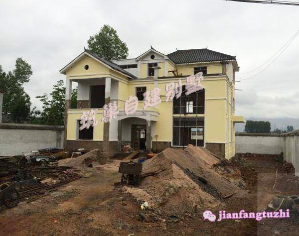 三層農(nóng)村自建房，14*14米，經(jīng)濟、實用、舒適、美觀。