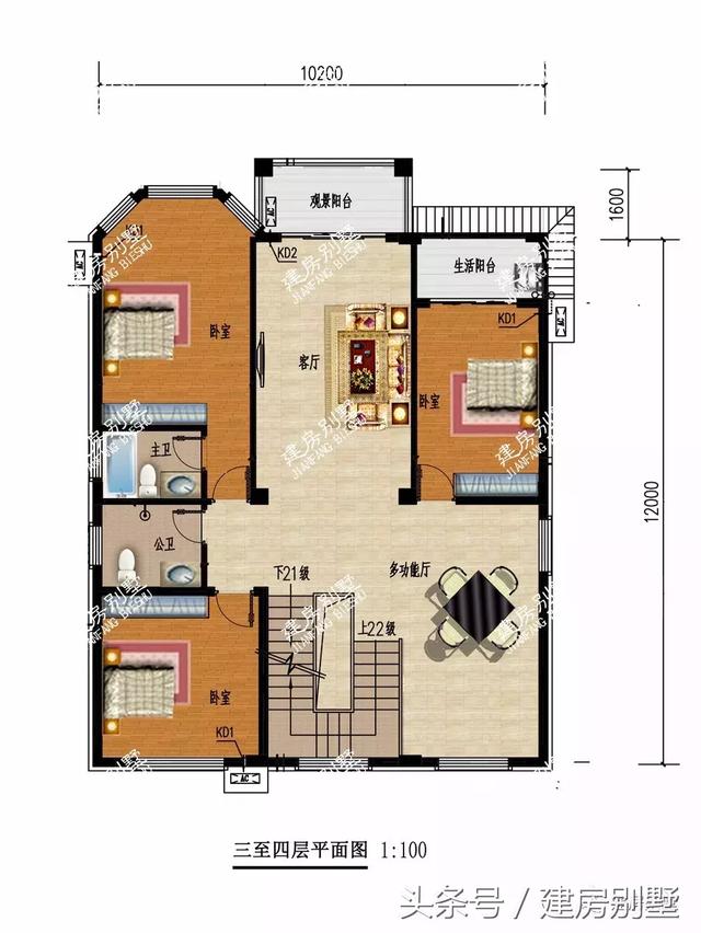 兩棟5層農(nóng)村別墅，超豪華，第一棟你們村首富都不一定建得起。