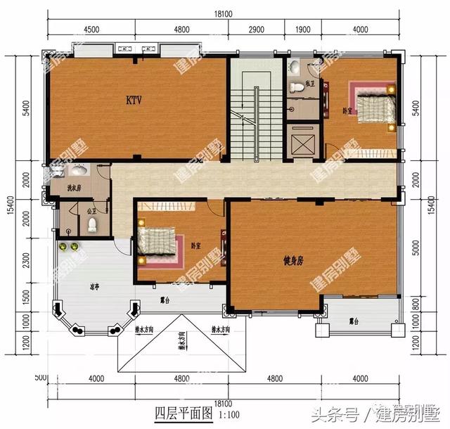 兩棟5層農(nóng)村別墅，超豪華，第一棟你們村首富都不一定建得起。
