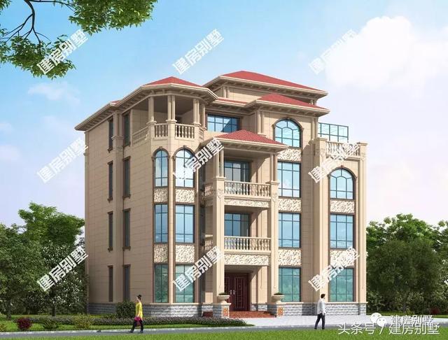 兩棟5層農(nóng)村別墅，超豪華，第一棟你們村首富都不一定建得起。