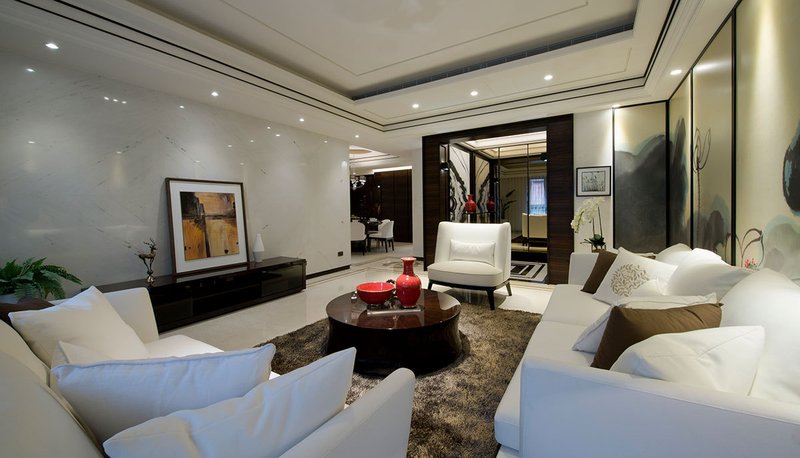 全包12萬裝修127平米的房子，新中式風(fēng)格，效果終于出來了！