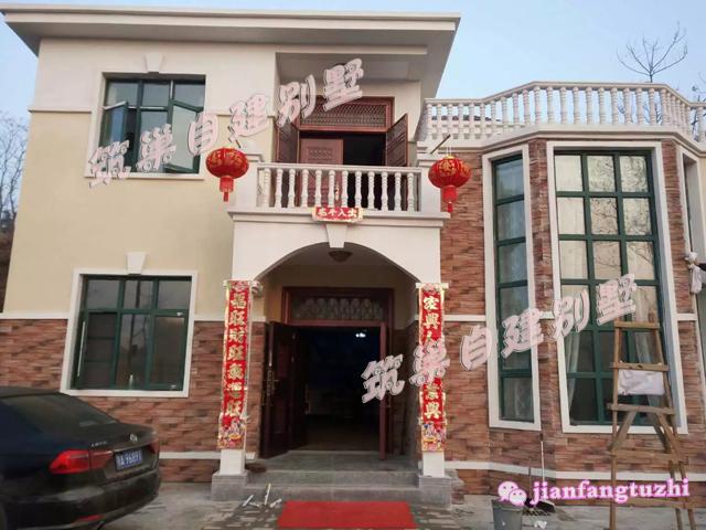 100平方米簡歐式二層農(nóng)村自建房，10*10米，簡單實用。