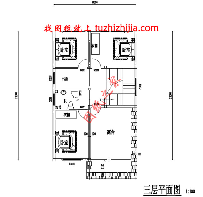 8米寬12米長房屋設(shè)計(jì)圖及效果圖，10套全新設(shè)計(jì)圖紙
