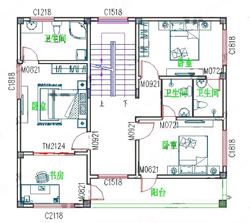 1廳5臥三層農(nóng)村自建房，造價(jià)25萬(wàn)，臥室均帶獨(dú)立衛(wèi)生間，簡(jiǎn)單實(shí)用！