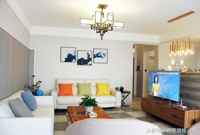 三室兩廳設計費就花了3W，142㎡奇葩戶型裝修，看完效果這錢花的值！