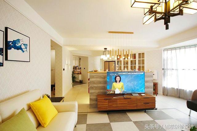 三室兩廳設計費就花了3W，142㎡奇葩戶型裝修，看完效果這錢花的值！