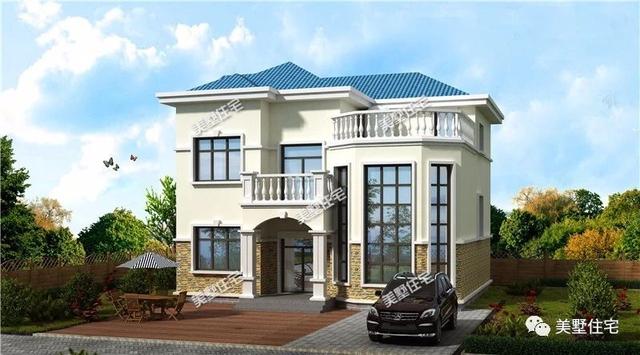 8款帶完工實(shí)拍圖別墅圖，對(duì)比效果圖你喜歡哪一套呢？