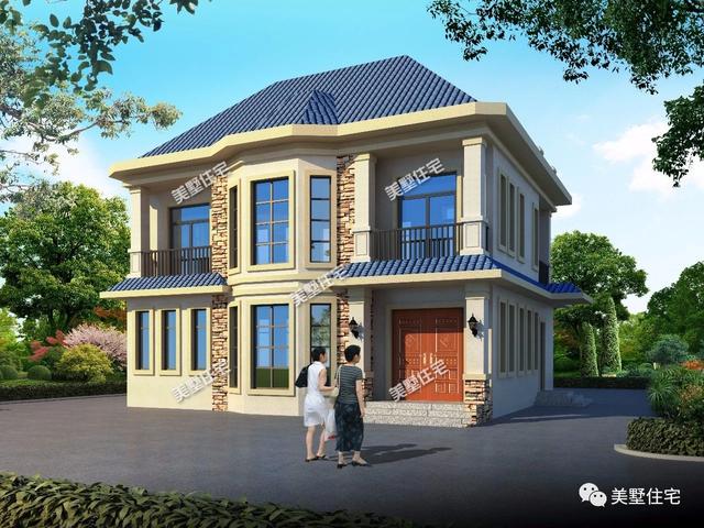 8款帶完工實(shí)拍圖別墅圖，對(duì)比效果圖你喜歡哪一套呢？