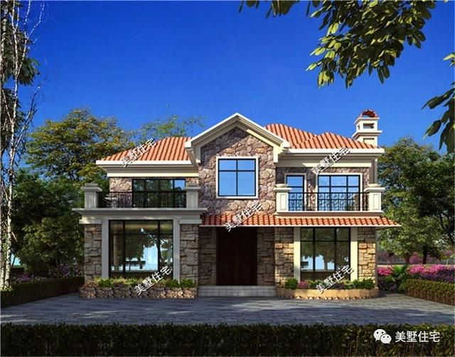 8款帶完工實(shí)拍圖別墅圖，對(duì)比效果圖你喜歡哪一套呢？